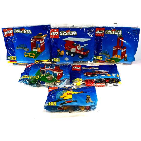 LEGO 6554 Town FIRE BLAZE BRIGADE, Open Box, New, See Pics/Descr. - Picture 2 of 16